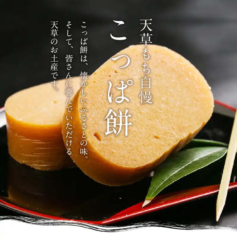 S031-003-T02_【定期便2回】天草 郷土の味 こっぱ餅詰め合せ 3個入り
