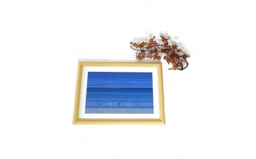 
花織 風景織 額装 小ワイド AI-26
