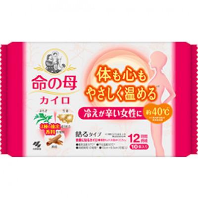 ふるさと納税 藤岡市 【桐灰小林製薬】命の母カイロ(貼るタイプ)10個入×5個 |  | 01