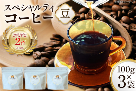 スペシャルティ コーヒー豆 300g Brazil Coffee of The Year 2024 2位受賞ロット [とらまめロースタリー 兵庫県 三田市 3d28bed500002] 