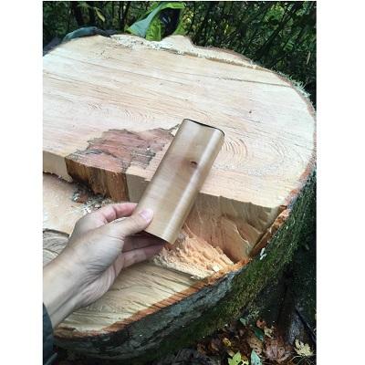 ふるさと納税 小千谷市 【雪国の無垢材使用】ストーリオ 万年筆ケース 2本差し 黒染め |  | 02