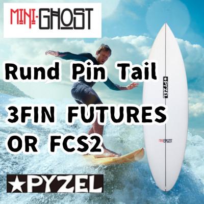 ふるさと納税 藤沢市 サーフボード【MINIGHOST  Rund PinTail 3FIN FUTURESorFCS2】
