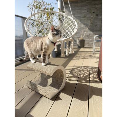 ふるさと納税 行橋市 猫の爪とぎ・RING(S)/WHITE AL-071 |  | 02