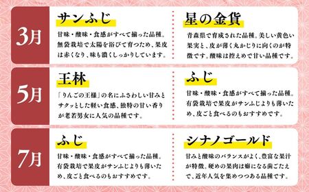 【3月発送開始】隔月配送　定期便3回　訳あり　家庭用　甚八りんご　5kg　【青森県 平川市 マルジンサンアップル】1月 3月 5月 7月 9月 11月 青森 青森県産 平川 りんご リンゴ 林檎 くだ