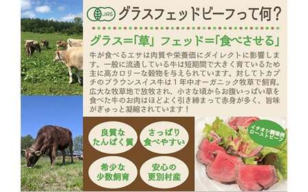 北海道十勝更別村 感動の赤身肉！ 「十勝オーガニック 放牧牛（ グラスフェッドビーフ） すきやき ・しゃぶしゃぶセット 」 F21P-594