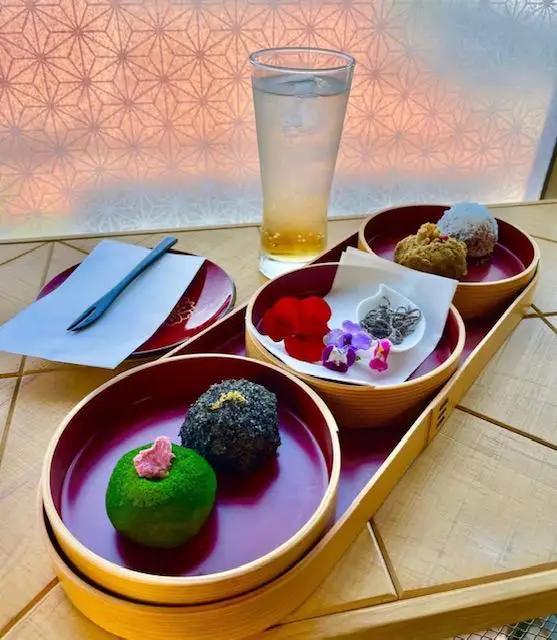 【手づくりおはぎ】富士の春夏秋冬~しき～８個入【無添加】