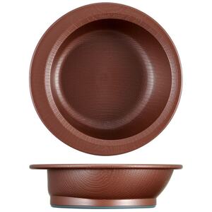 すくいやすい ボウル 食器 皿 プラスチック 割れにくい 丈夫 バイオマス原料使用 スケーター skater NPLS1B ブラウン 男性 女性 男子 女子〈スケーター株式会社〉   3-015