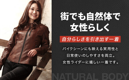 【デグナー】レディースレザージャケット[FR20SJ-9] ブラウン Sサイズ｜京都 バイクギア 人気ブランド レザーアイテム ﾊﾞｲｸ ﾊﾞｲｸ ﾊﾞｲｸ ﾊﾞｲｸ ﾊﾞｲｸ