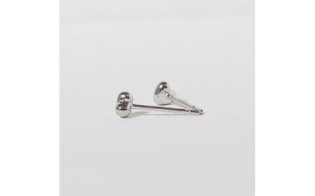 プラチナ 変形ハート ピアス  山梨 プラチナ ピアス シンプルピアス PT900 プラチナ900 ジュエリー アクセサリー 山梨県 甲斐市 BQ-41
