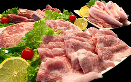 【年内出荷分】 豚肉 焼肉用 セット 2.3kg 小分け 冷凍 サムギョプサル しゃぶしゃぶ