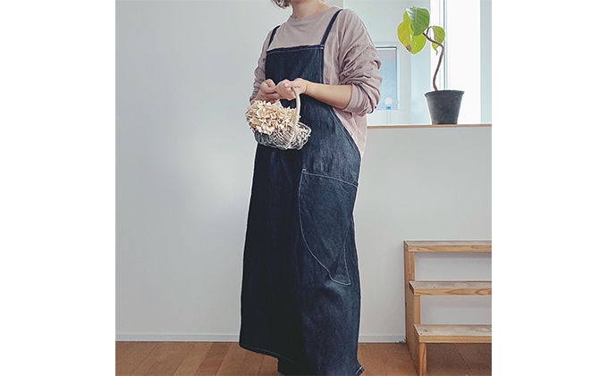 
「児島デニム」おとなの デニムエプロン
