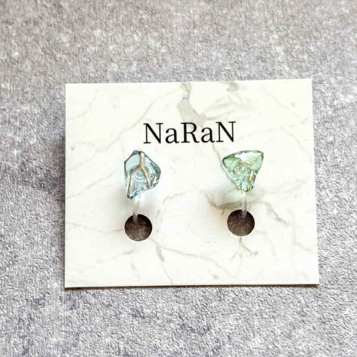 【ふるさと納税】大田市産！シーグラスピアス【ピアス アクセサリー シーグラス お洒落 おしゃれ ファッション ぴあす あくせさりー 】