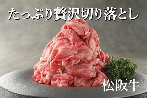 （冷凍）お得！色んな部位「松阪牛切り落とし」約600g（300ｇ×2） ／ 冷凍 和牛 松阪牛 カレー 牛煮込み 三重県 大台町