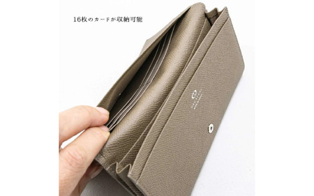 FRUGAL（フルーガル）/ 本革かぶせ式長財布 TAUPE(トープ) NG-18-a