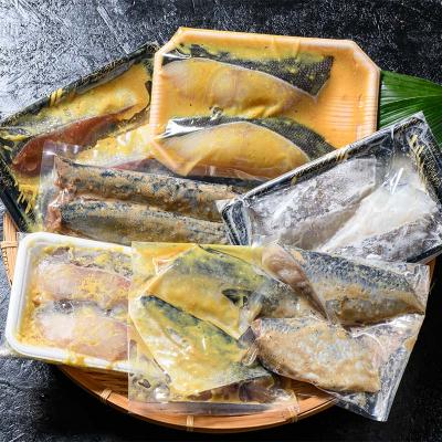 ふるさと納税 釧路市 漬魚食べ比べセット(1) 各2切×1袋入 紅鮭 真鱈 銀ダラ 真さば 秋刀魚 F5F-0238 |  | 03