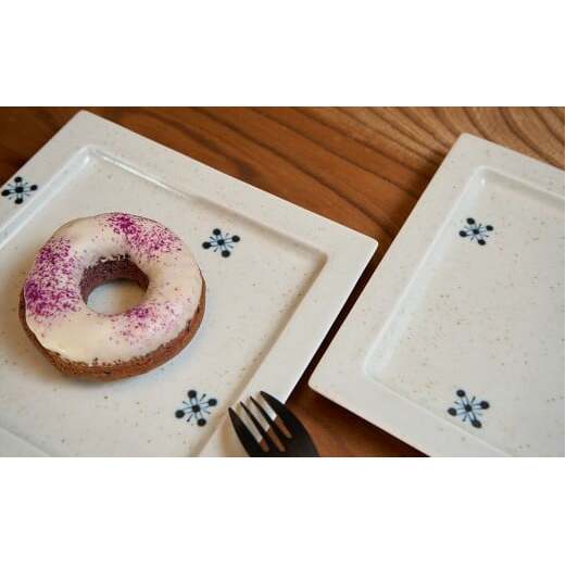 有田焼 17cm リム正角プレート 2点 セット【金善製陶所 】和食器 食器 器 うつわ 取り皿 ギフト A30-846_イメージ2