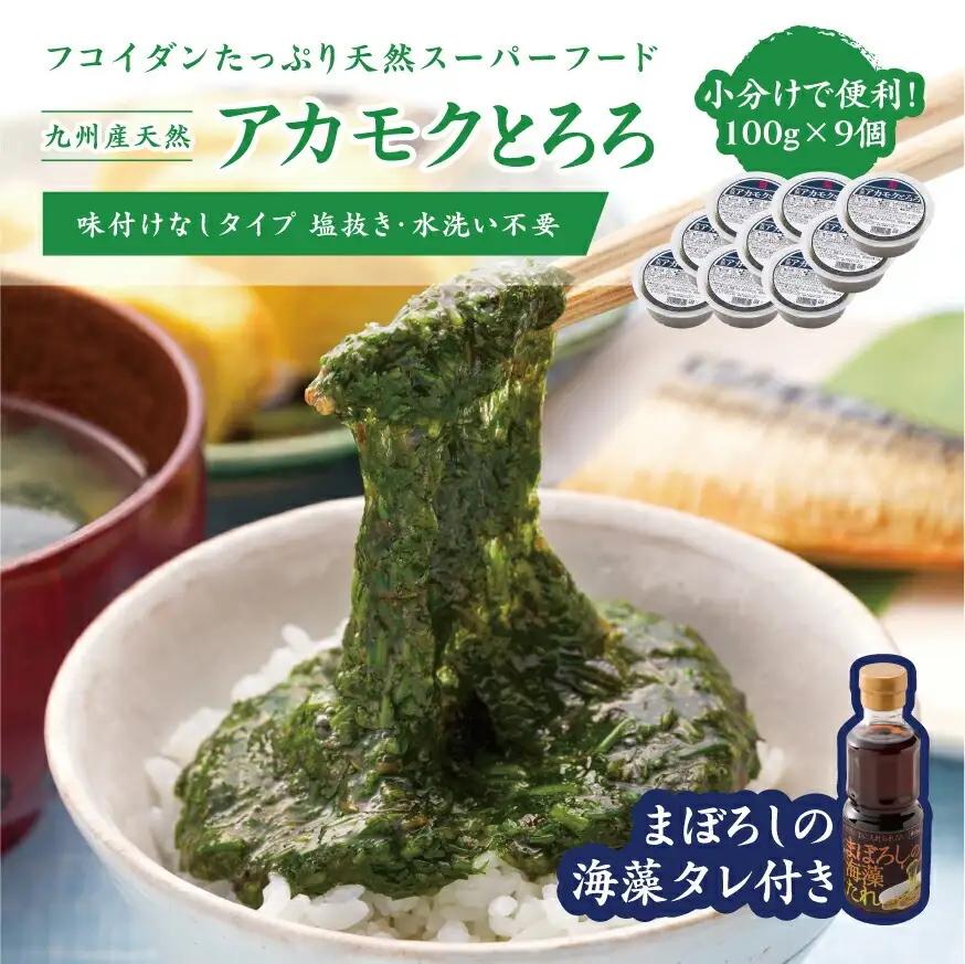 【定期便6回】今話題の海藻！フコダインたっぷり「アカモクとろろ」（まぼろしの海藻たれ付き）セット_U19-T011_6