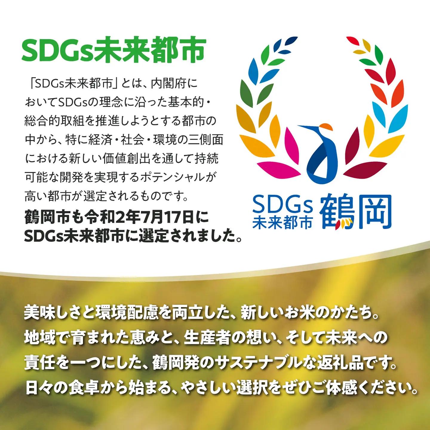 【令和7年産】はえぬき 玄米 5kg (5kg×1袋)　山形県産 SDGs未来都市鶴岡 エコ包装