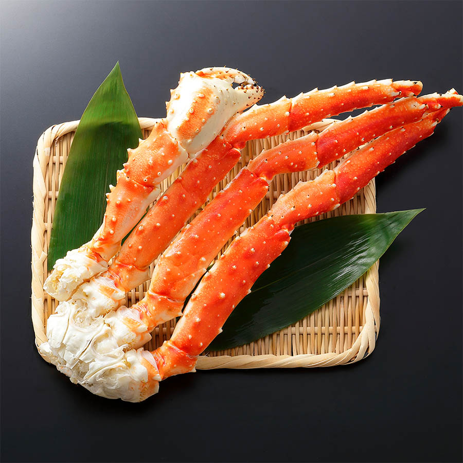 ＜加藤水産＞ボイルタラバガニ足1kg（約1肩4本）