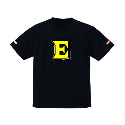 
                  JTTA公認　卓球ユニフォーム＜男女兼用(ドライ):XLサイズ＞アルファベット　E　ブラック【1589226】
                