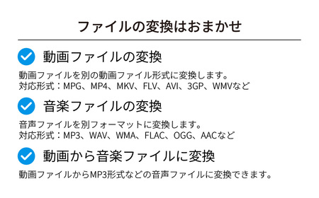 ファイル形式変換ソフト ズバリ動画変換2 カード版 | パソコンソフト