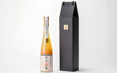 桃 翠果撰 岡山 清水白桃ドリンク 1本500ml 簡易箱入り 果物 桃