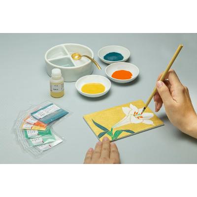 ふるさと納税 宇治市 日本画体験キット　百合編 |  | 02