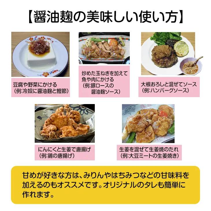 旨味を引き出す醤油麹5本セット そよかぜ B150-021