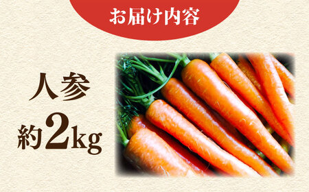【先行予約】人参セット 約2kg 【鈴也ファーム】[AKCE013]