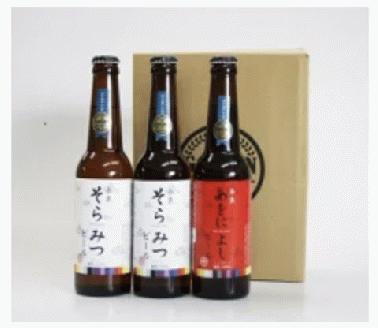 I-134 クラフトビール 紅白3本セット