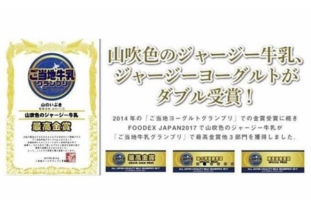【6ヶ月定期便】 山吹色のジャージー牛乳・ヨーグルトセット 定期便 黒川温泉 山吹色のジャージー牛乳 飲むヨーグルト 2種 11本 ジャージー牛乳 900ml のむヨーグルト 150ml 詰め合わせ 