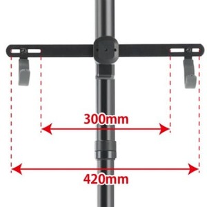ミノウラのバイクタワー25D　自転車展示台　2台用　シャンパンゴールド【1643279】