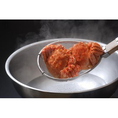ふるさと納税 網走市 【先行受付】活〆流氷海明け毛蟹×2尾(計約1.2kg)冷蔵便届けセット |  | 01