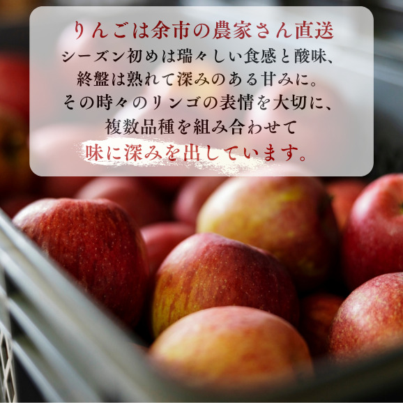 【ザクザク薫るアップルパイ（6個入）】余市 札幌 北海道 人気店 りんご 林檎 こだわり お菓子 スイーツ 本格 催事 デパート こだわりアップルパイ 余市アップルパイ 人気アップルパイ 本格アップル