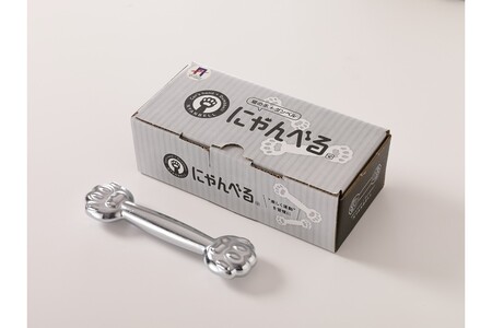 にゃんべる（猫の手＋ダンベル）500g×2本セット メッキ にゃんべる ダンベル 猫 ネコ好き 美容グッズ トレーニング 運動 ダンベル体操 エクササイズ 脂肪燃焼 合計1kg 2個セット