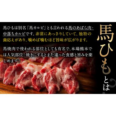ふるさと納税 南阿蘇村 馬ひも 馬刺し用 320g (80g×4袋) 《30日以内に出荷予定(土日祝除く)》