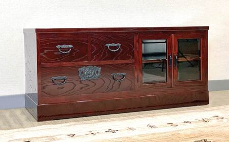 40民芸テレビボード 《創業明治2年 田中家具 謹製》 家具 伝統 暮らし インテリア 人気 ランキング おすすめ ギフト 故郷 ふるさと 納税 福島 ふくしま 二本松市 送料無料【田中家具】