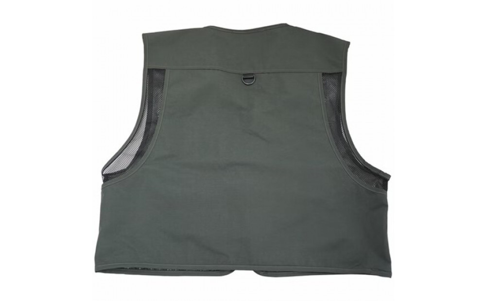 フィッシングベストNFC-2170＜カラー：カーキグリーン  サイズ：3L   肩幅44cm/胸囲120cm/着丈59cm＞
