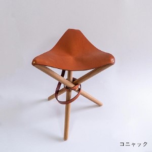 WOODWORK CENTER　WWCキャンプスツール コニャック