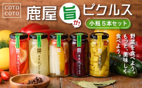 鹿屋旨か！ピクルス小瓶５本セット