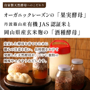 【訳あり】 自家製天然酵母 ロスパン セット | 兵庫県 丹波篠山市 天然酵母 国産小麦 有機 オーガニック パンセット 詰め合わせ 訳あり CT05