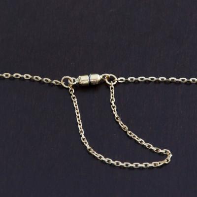 ふるさと納税 山梨市 K18ダイヤモンドチェーンブレスレット【ダイヤ0.04ct・17cm】マグネット |  | 03