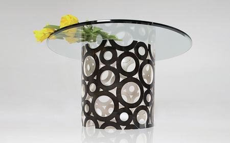 No.1140 Bubbles Table G1300 ／ 家具 テーブル バブルス 円 オリジナル家具 ブランド MATSUOKA マツオカ 松岡家具製造 高級感 上質 エレガント ラグジュアリー 