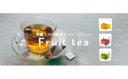 フルーツティーはじめてセット | フルーツティー フルーツ お茶 セット ティーバッグ 有機JAS認定 高知県 南国市