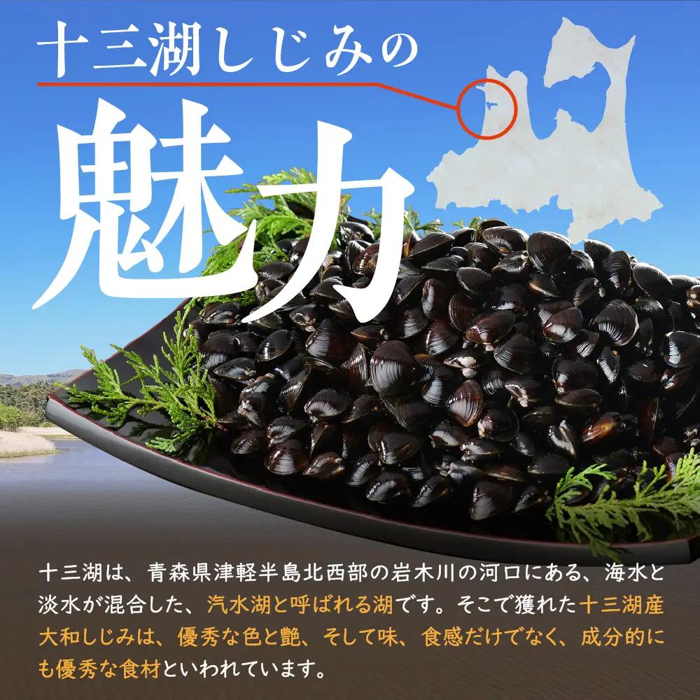 しじみ 4kg 大和しじみ中サイズ（冷凍・砂抜き済） 中貝 十三湖