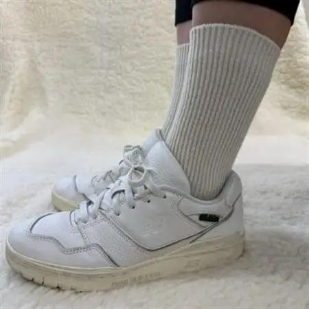 FREE FIT 快適ウールソックス (アイボリー) サイズ:22～27cm【1691789】
