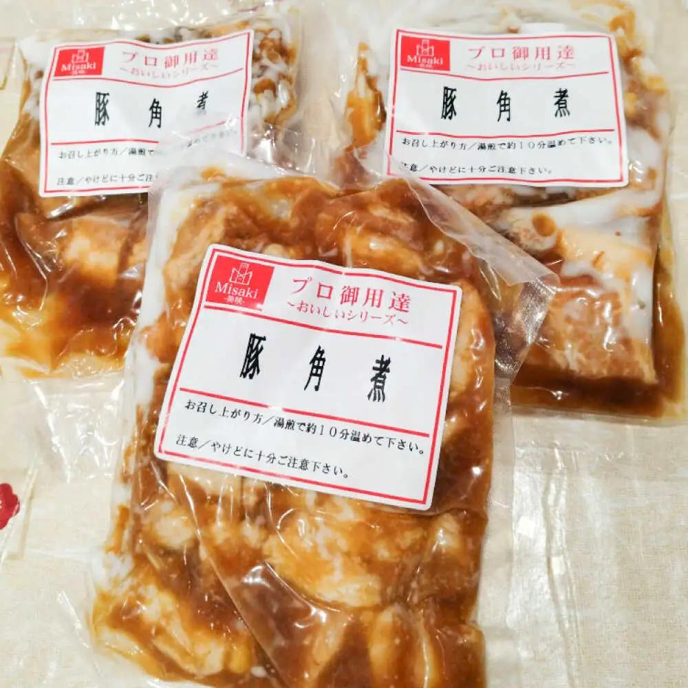 豚角煮 180g×3パック計540g 角煮 BHAK017