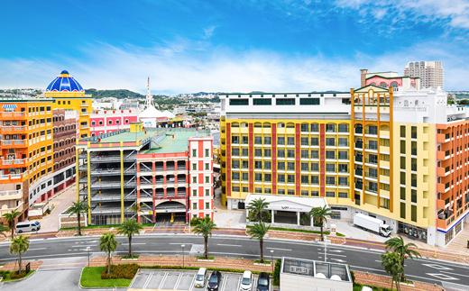 【レクー沖縄北谷スパ＆リゾート】ご宿泊券　スタンダードツイン（メイン棟）1～2名様1泊朝食付