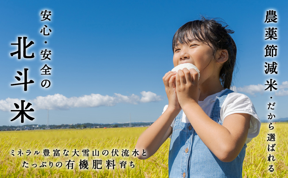 【定期便6ヵ月】北斗米ゆめぴりか30kg（5kg×6袋）お米 こめ 精米 白米 ごはん ブランド米 国産米 北海道産 東神楽町