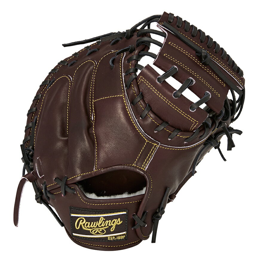 【ふるさと納税】ローリングス (Rawlings) 硬式 キャッチャー ミット サイズ 33 大きめ 日本製 野球 即納 モデル 品番 GH5HPMSW 右投げ用